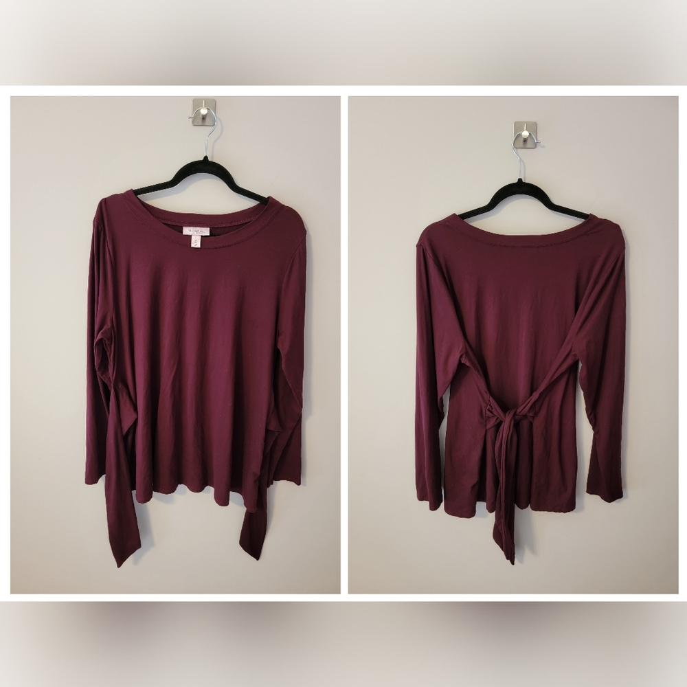 Motherhood Maternity Tie Top